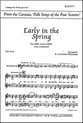 Early in the Spring SSA choral sheet music cover